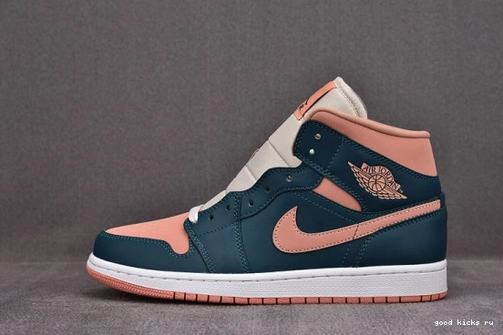 Jordan Mid Teal BQ6472-308 1  BQ6472-308 Green (W) Dark 0417